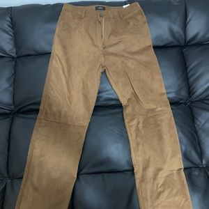 Theory Suede Pants